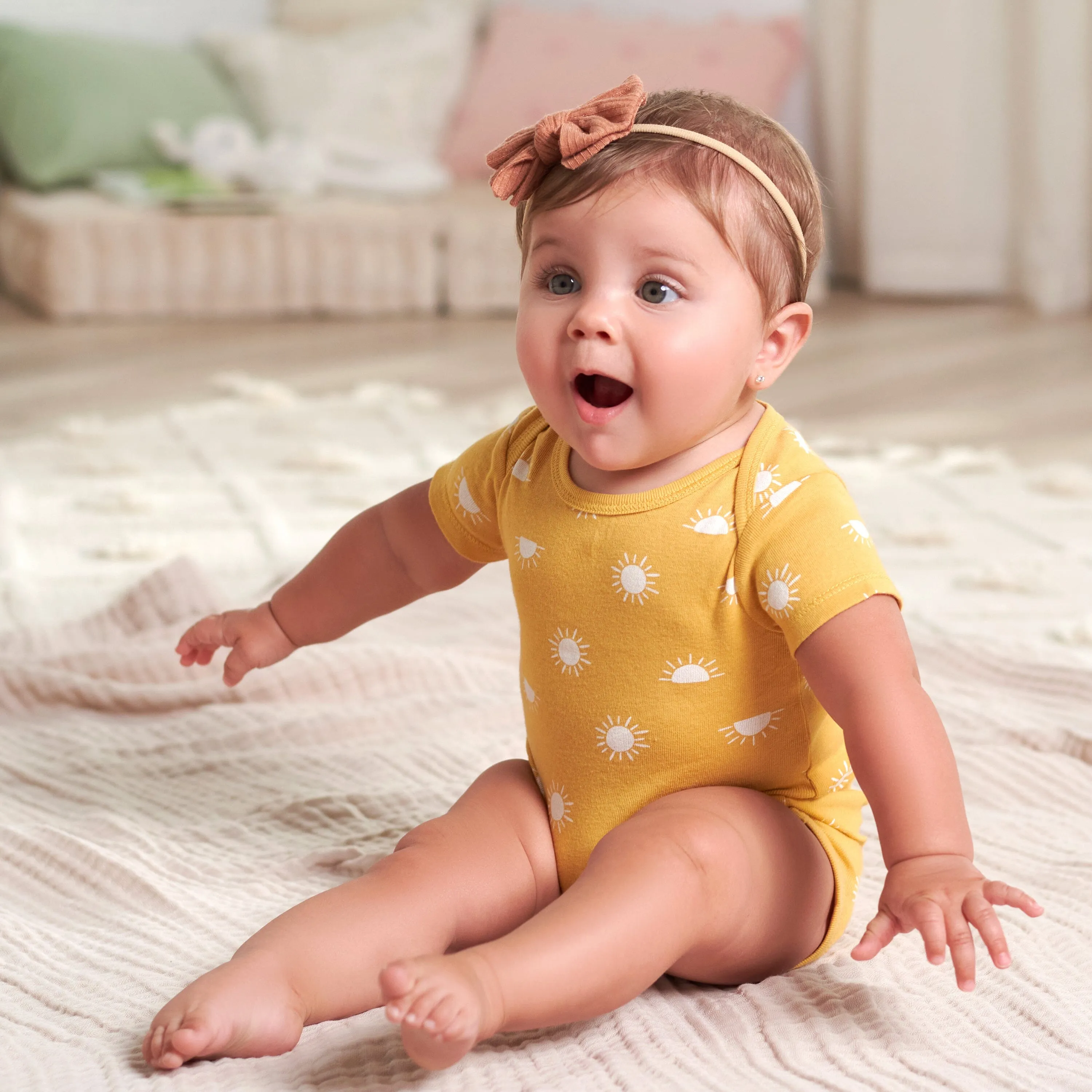 5-Pack Baby Neutral Southwest Onesies® Bodysuits