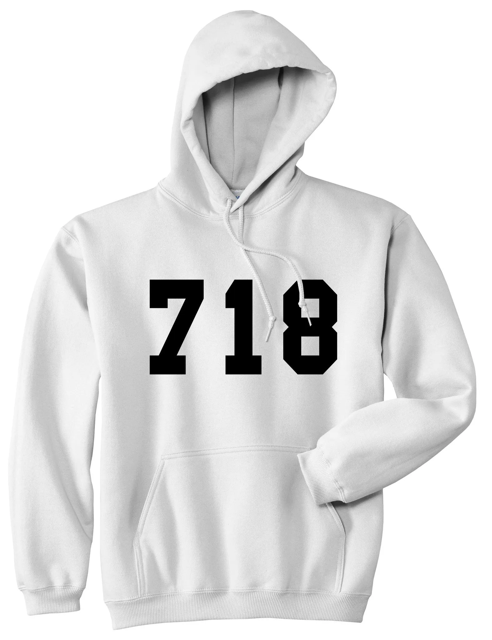 718 New York Area Code Boys Kids Pullover Hoodie Hoody