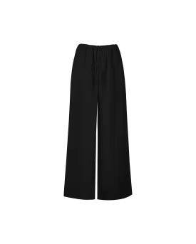 ANDIE LINEN PANT BLACK