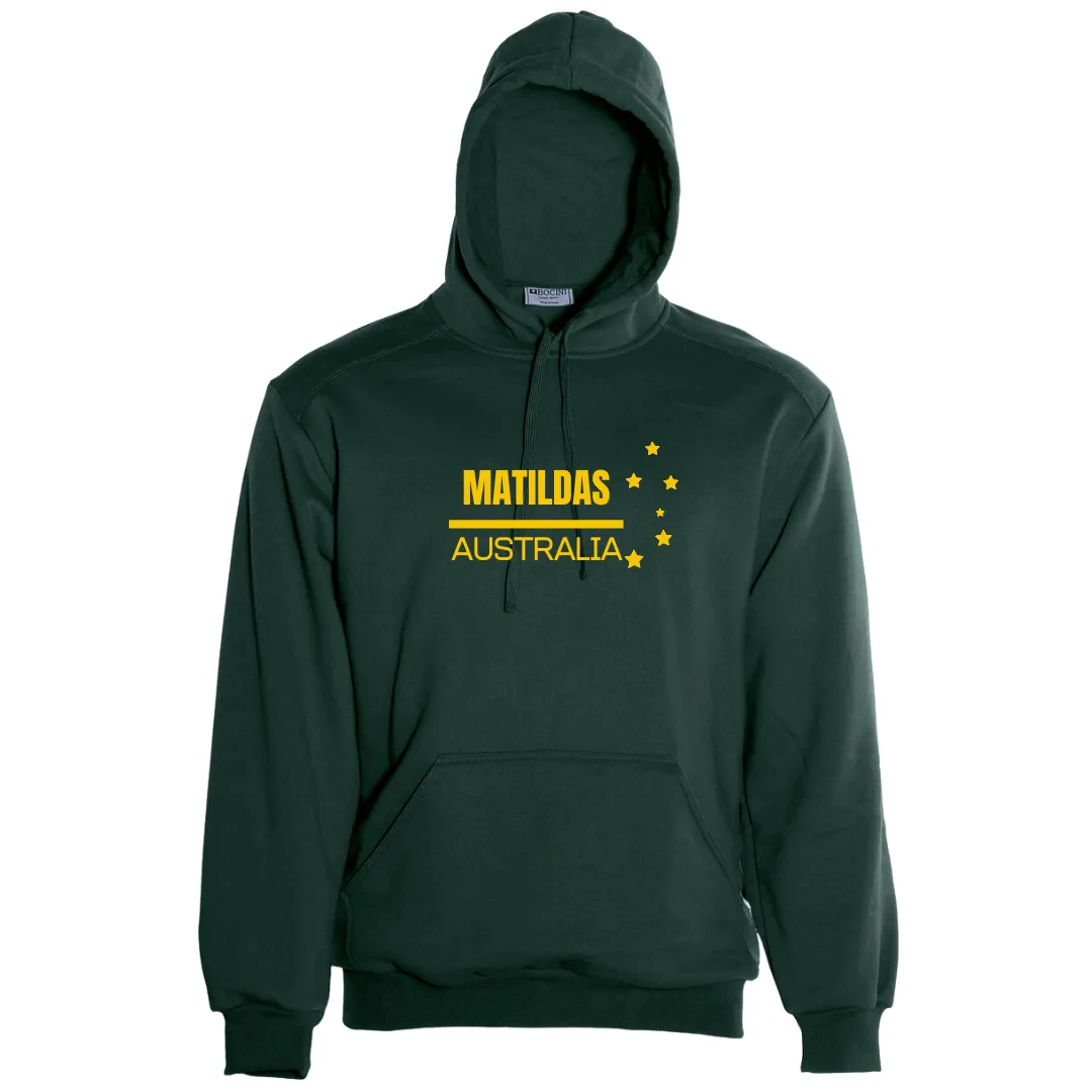 AUSTRALIA MATILDAS STARS PRINTED HOODIE