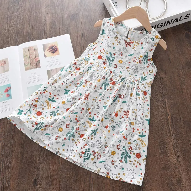 Baby Girl Clothes Menoea Princess Denim Dresses for Baby Girl Clothing New Summer Toddler Pearl Lace Patchwork Princess Dress for Kids 2-7Y