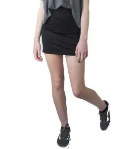 Black Mini Skirt - Premium Jersey