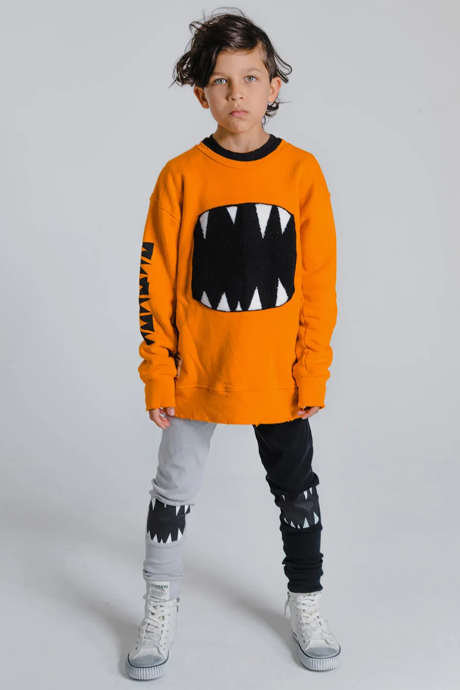 Boys Sweatshirt Nununu Fuzzy Roar