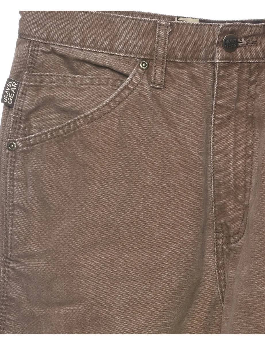 Brown Workwear Jeans - W30 L34