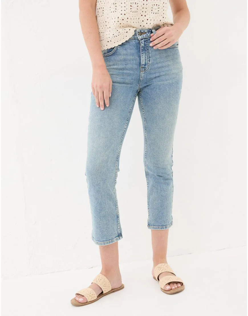 Capri Jeans in Light Blue