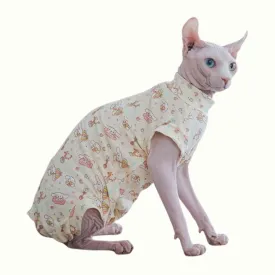 Cinnamoroll Sphynx Cat Onesies Pajamas