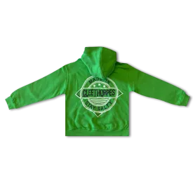 Cleethorpes Kelly Green Kids Hoody - Stay Salty