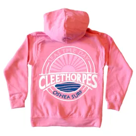 Cleethorpes Pink Kids Hoody - Seas The Day