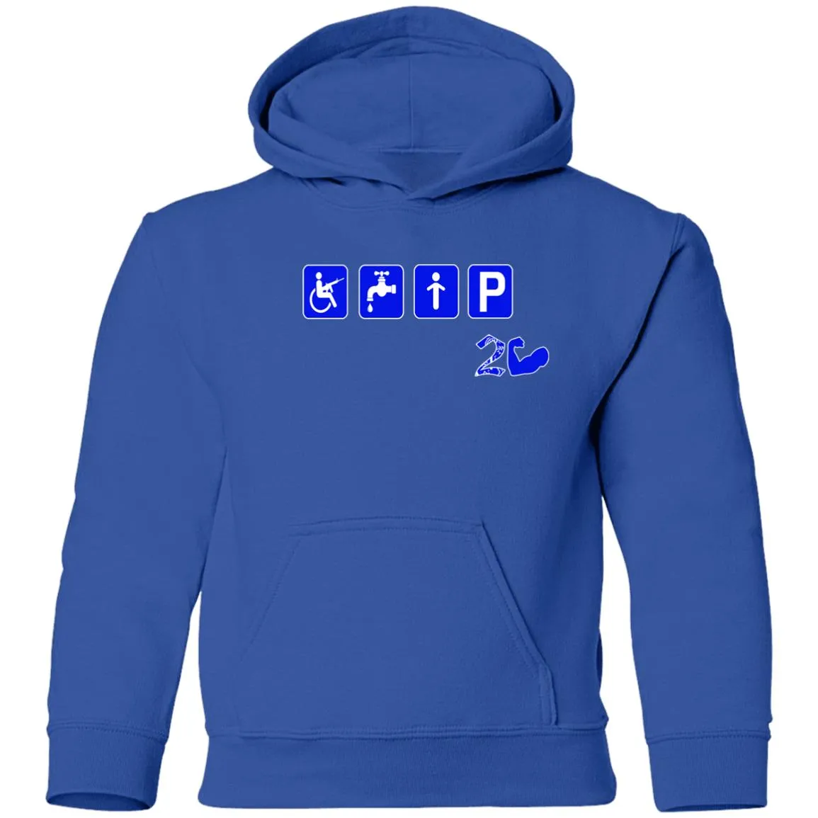 CRIP 2 HARD Youth Hoodie