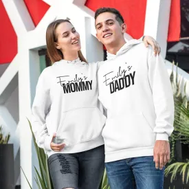 Custom Matching Outfits for Dad & Mom with Kid's Names, Father's Day & New Mom Gifts