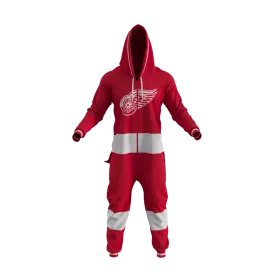 Detroit Red Wings NHL Hockey Sockey Men's Red Team Uniform Onesie