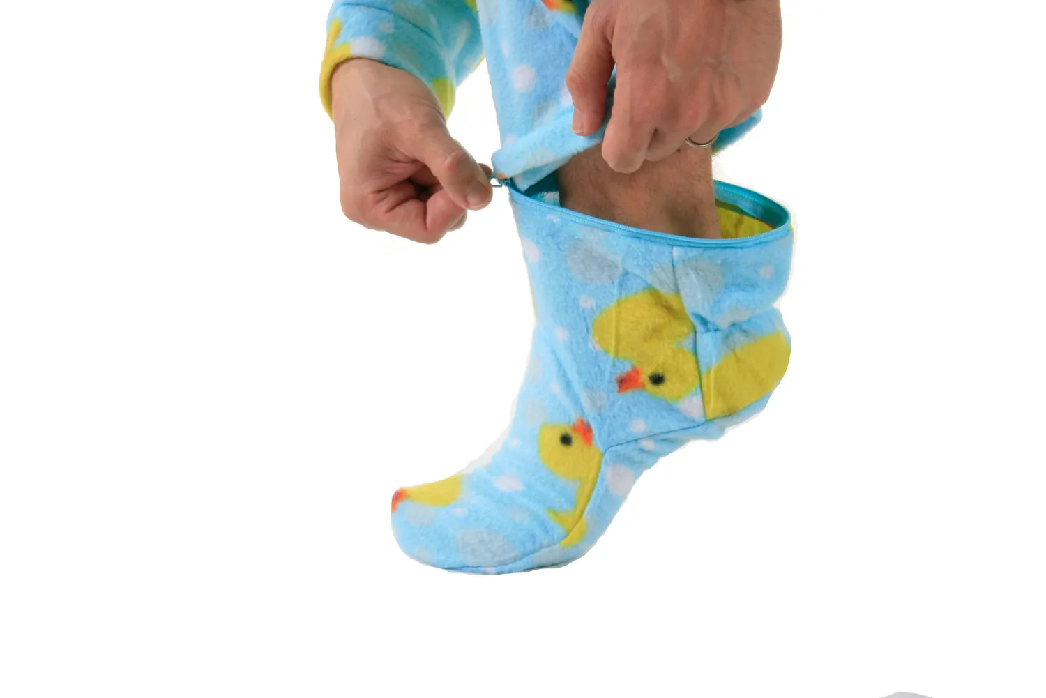 Duck Duck Snooze Onesie - Detachable Feet