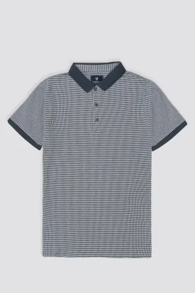 EXECUTIVE POLO GREY WHITE