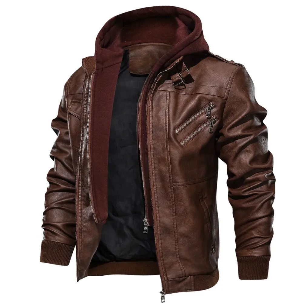 Fashion Leak-Picking Hooded Autumn Loose Casual Motorcycle Clothing