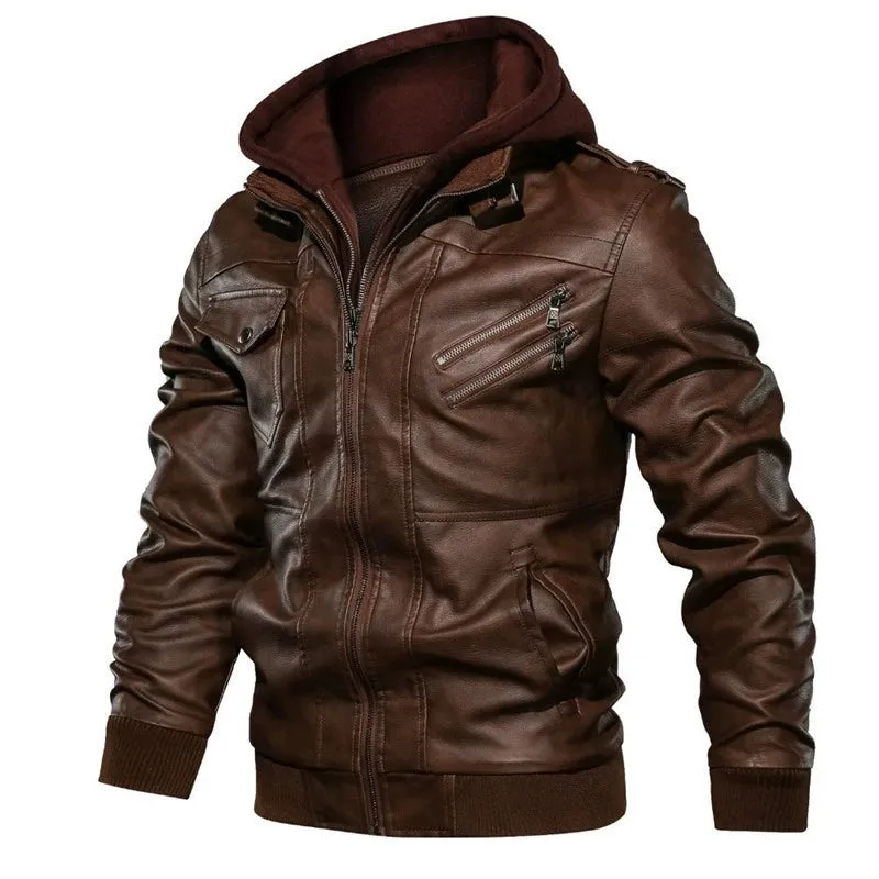 Fashion Leak-Picking Hooded Autumn Loose Casual Motorcycle Clothing