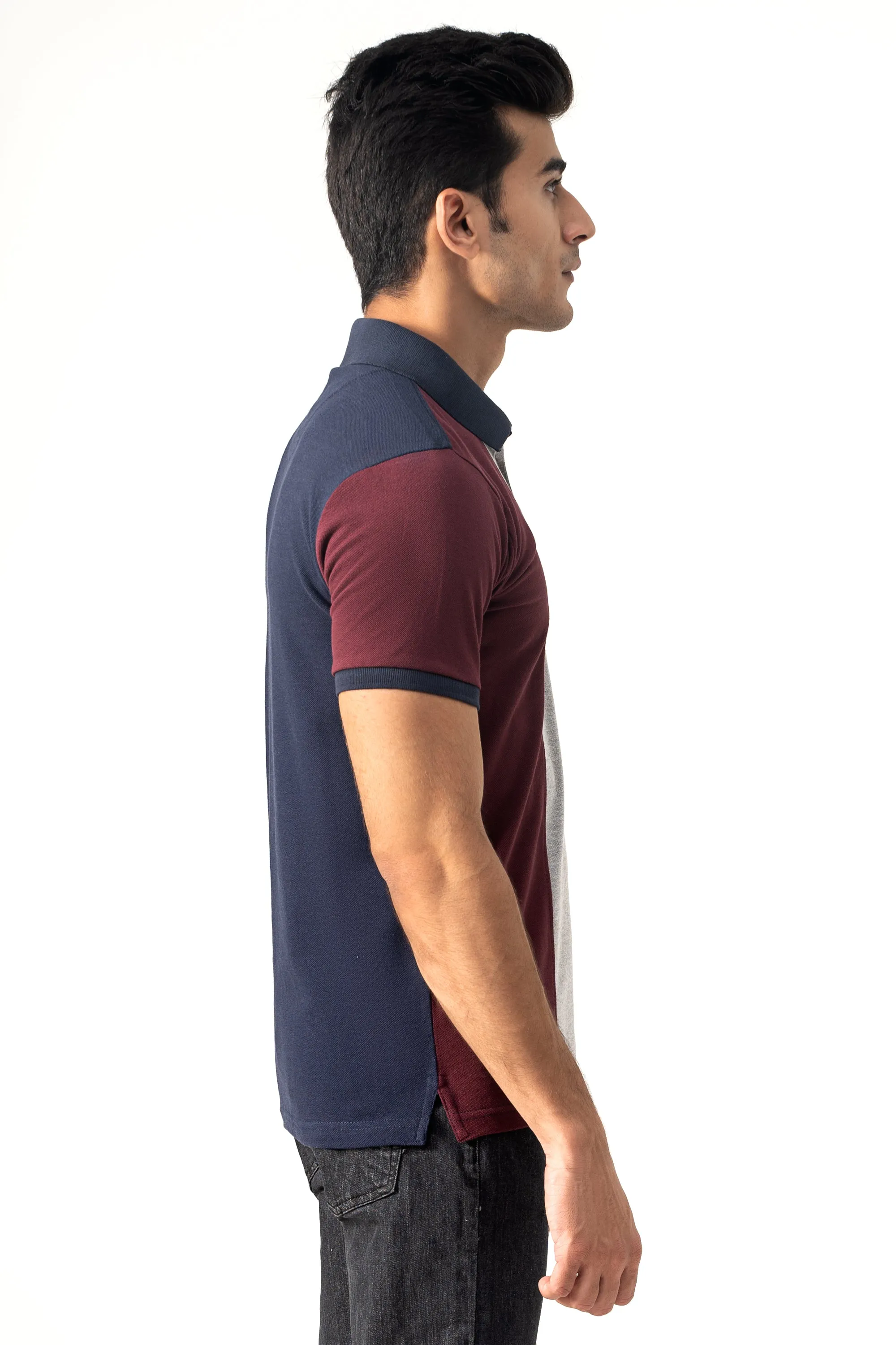 FASHION POLO NAVY MAROON GREEN