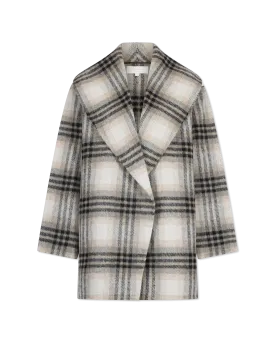 Finley Plaid Coat