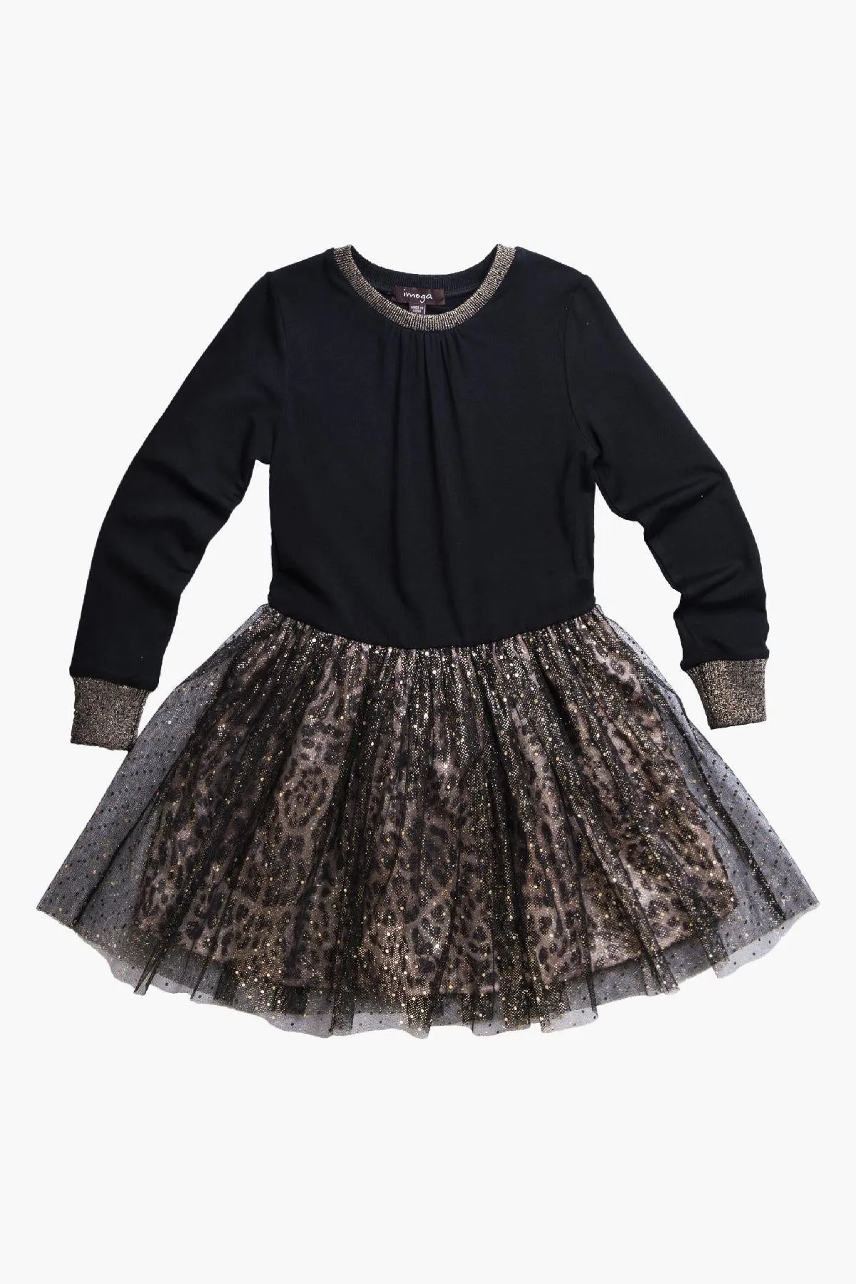 Girls Dress Imoga Mabel Leopard (Size 14 left)