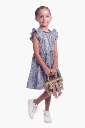 Girls Dress Imoga Pia Marine