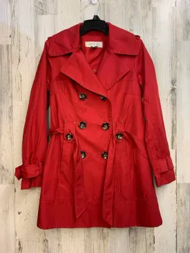 JONES NEW YORK JACKETS / COATS Size S Red TRENCH Coat