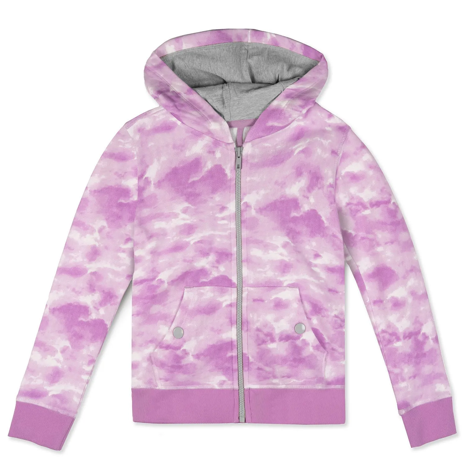 Kids Hoodies: Organic Cotton Cloud Print