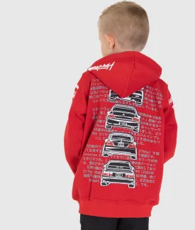 Kids Mitsubishi Evolution Hoodie