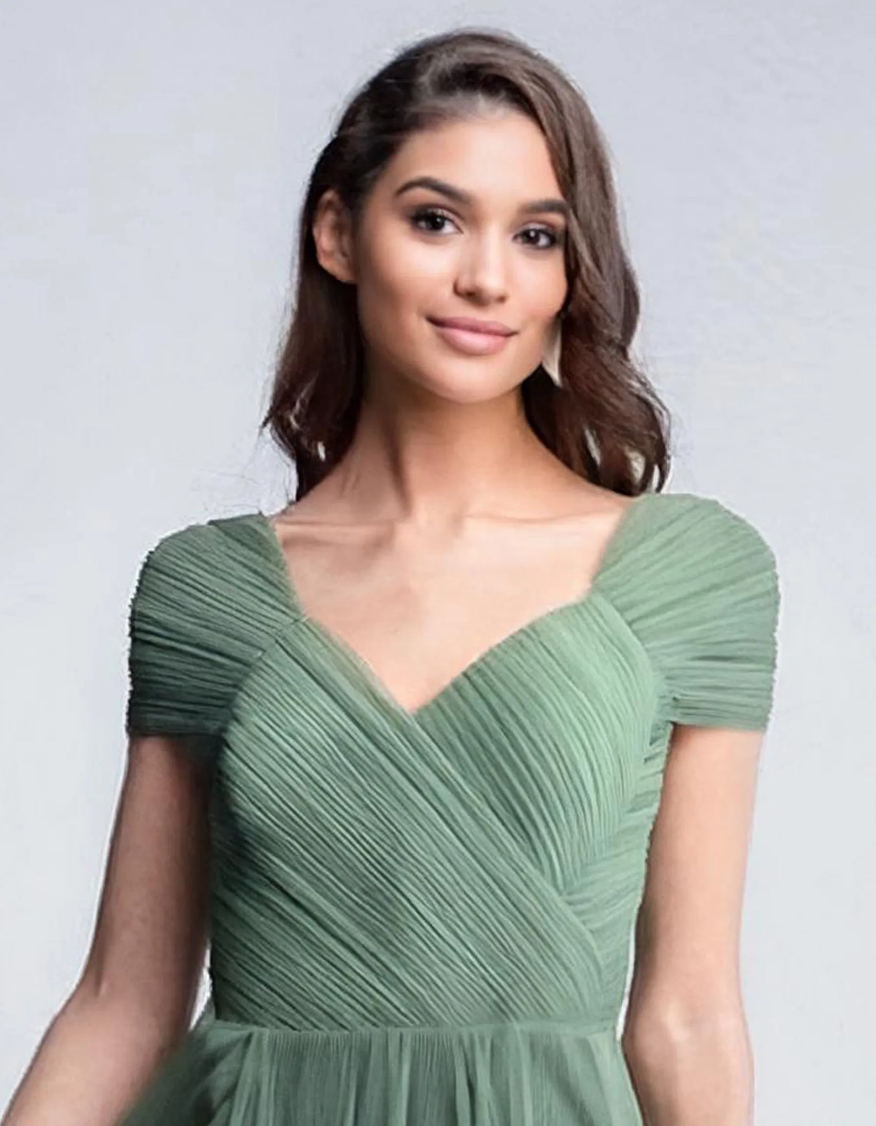 Mint Garden Evening Gown