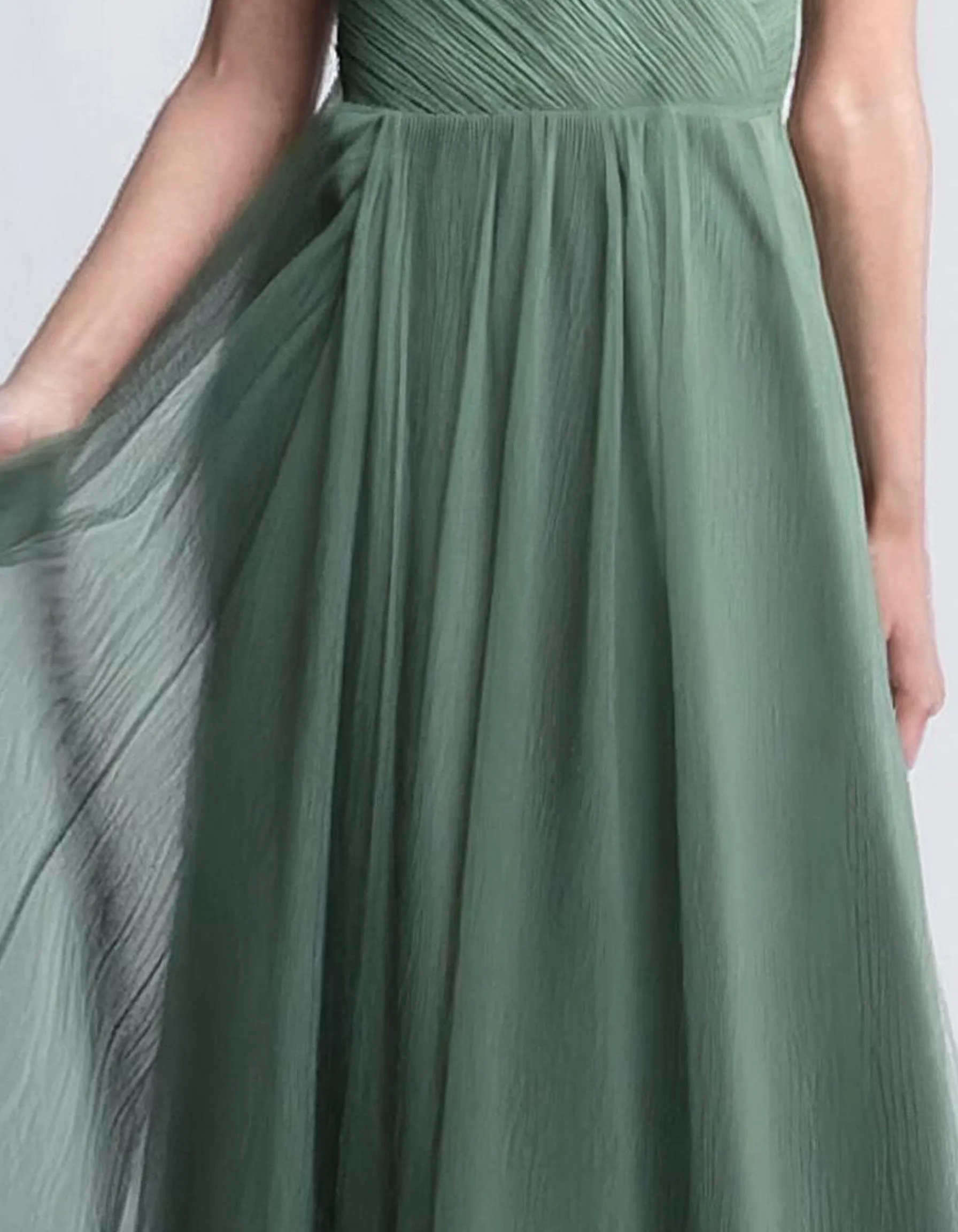 Mint Garden Evening Gown