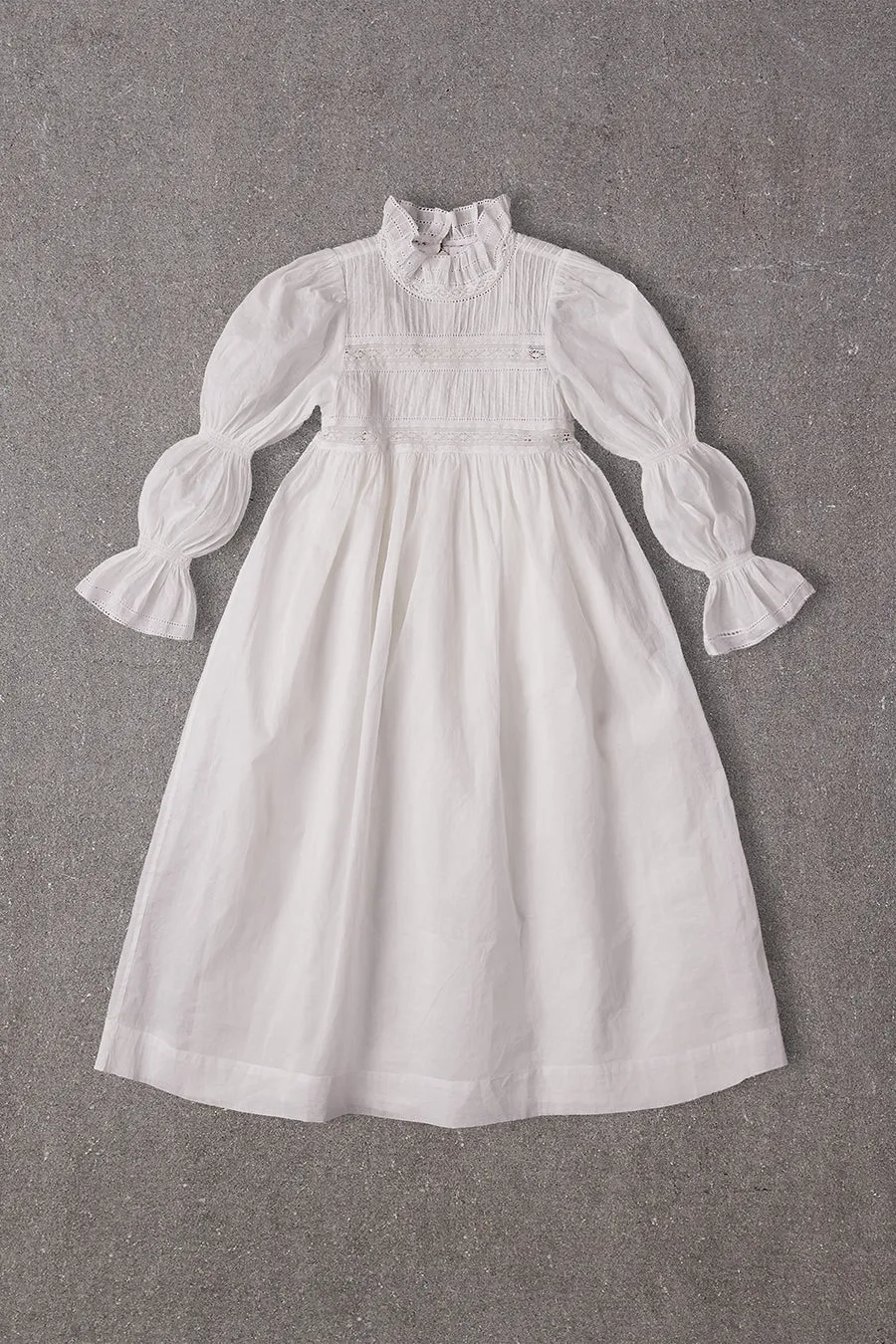 Nellystella Genevieve Girls Dress - Bright White