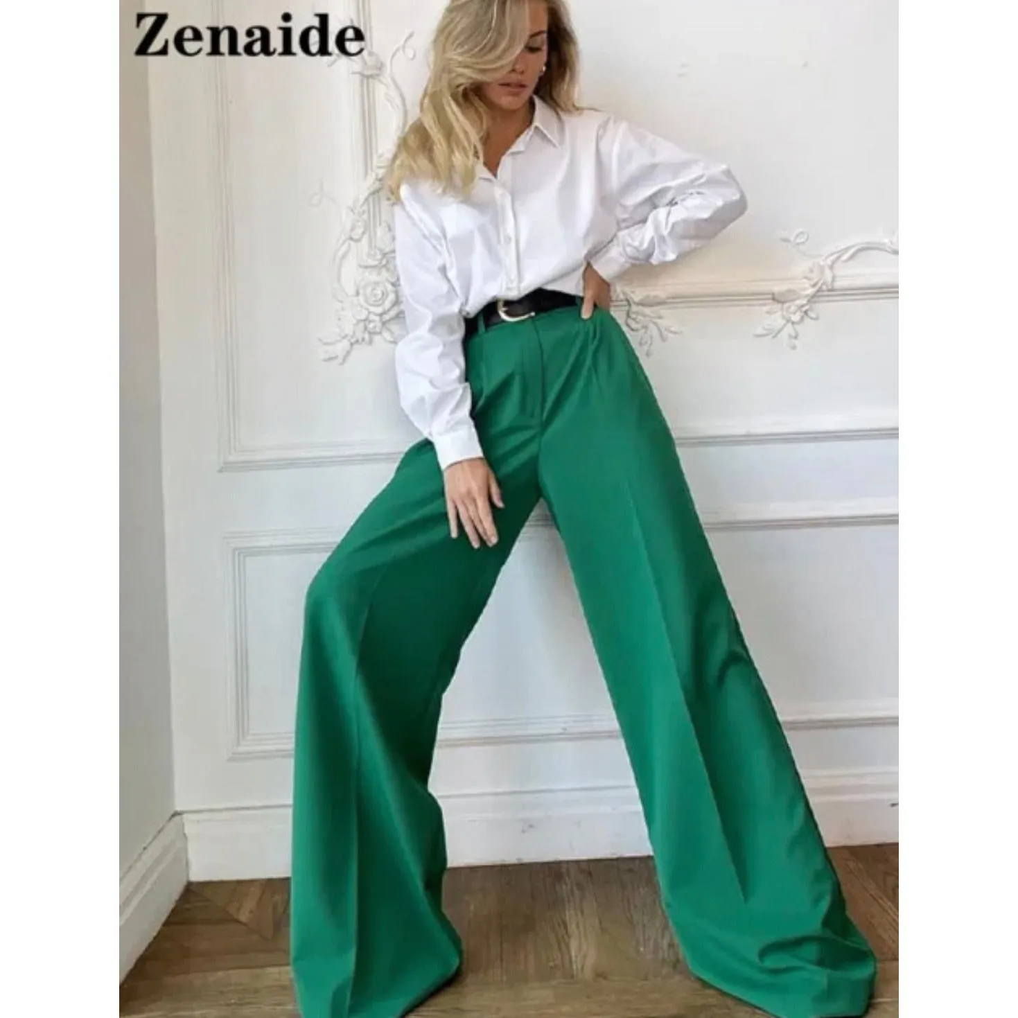 Oversized High Waisted Palazzo Pants