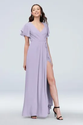 Pastel Slit Gown