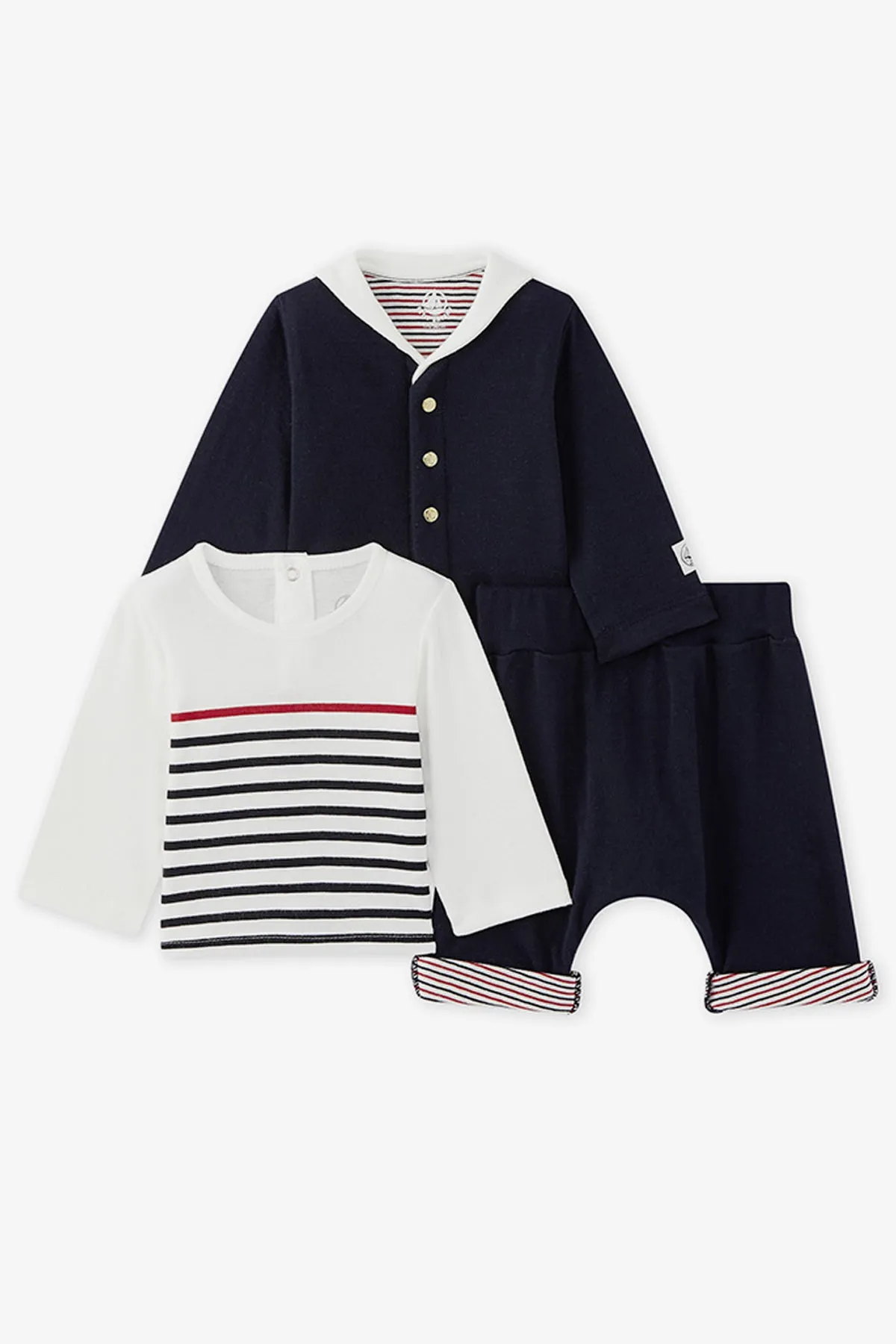 Petit Bateau Madoc Baby Boys Set