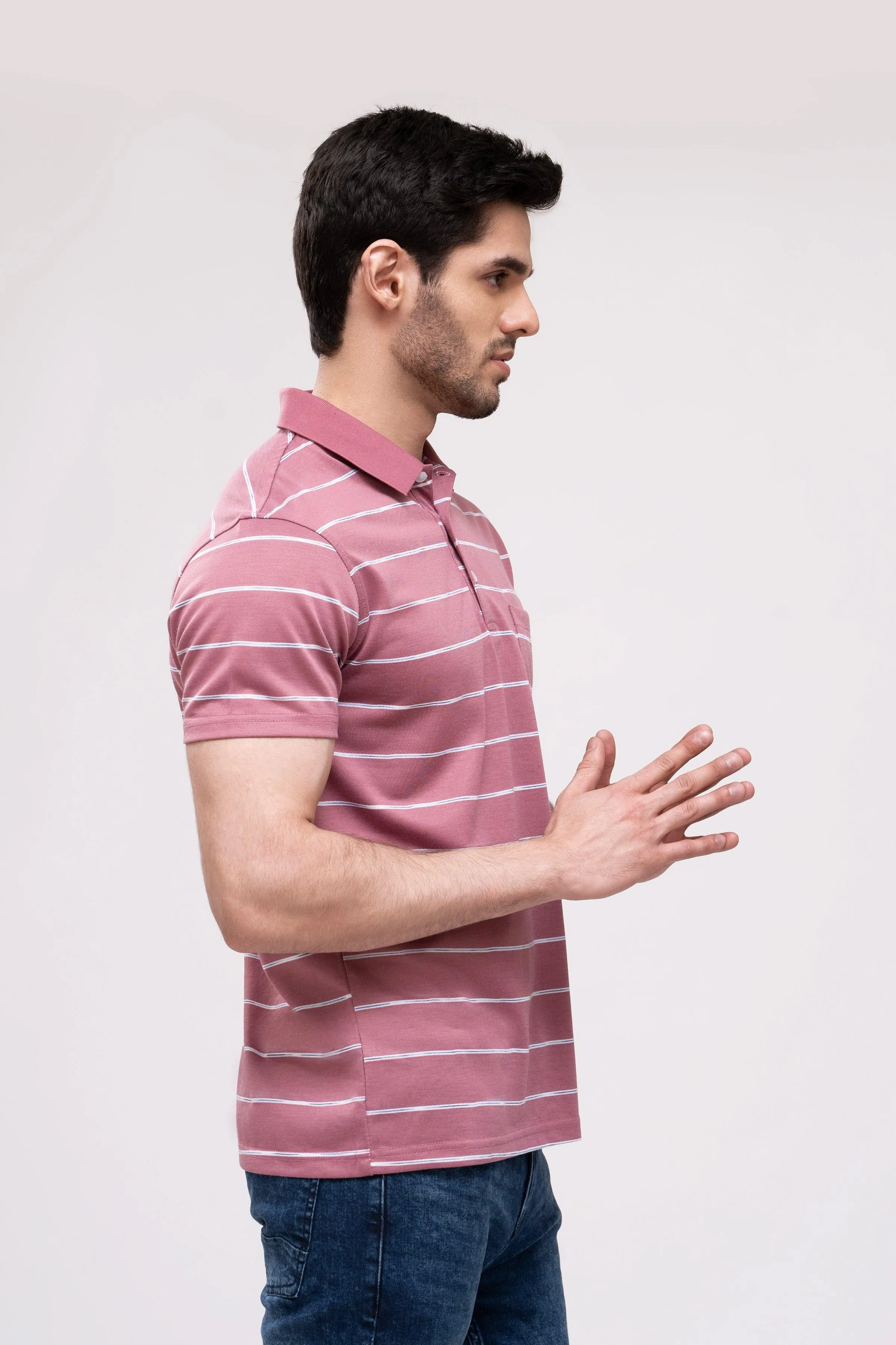 POLO SHIRT LIGHT BLUSH