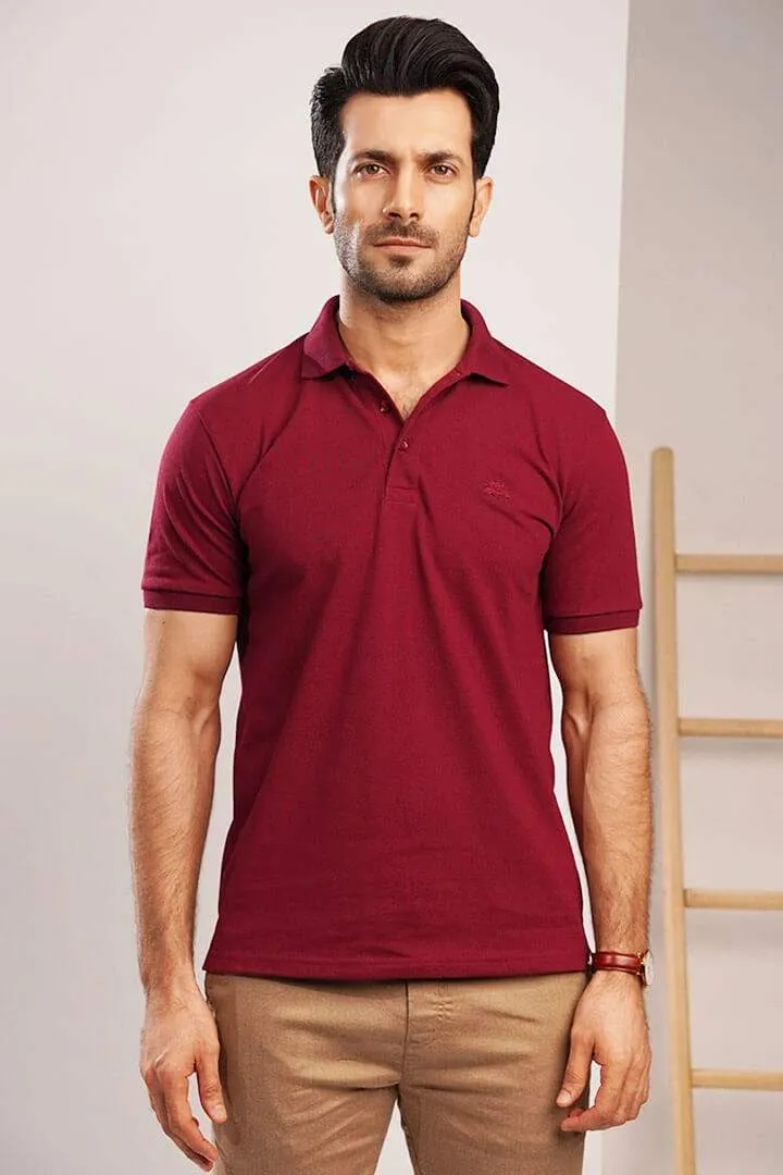 Polo Shirt - Maroon