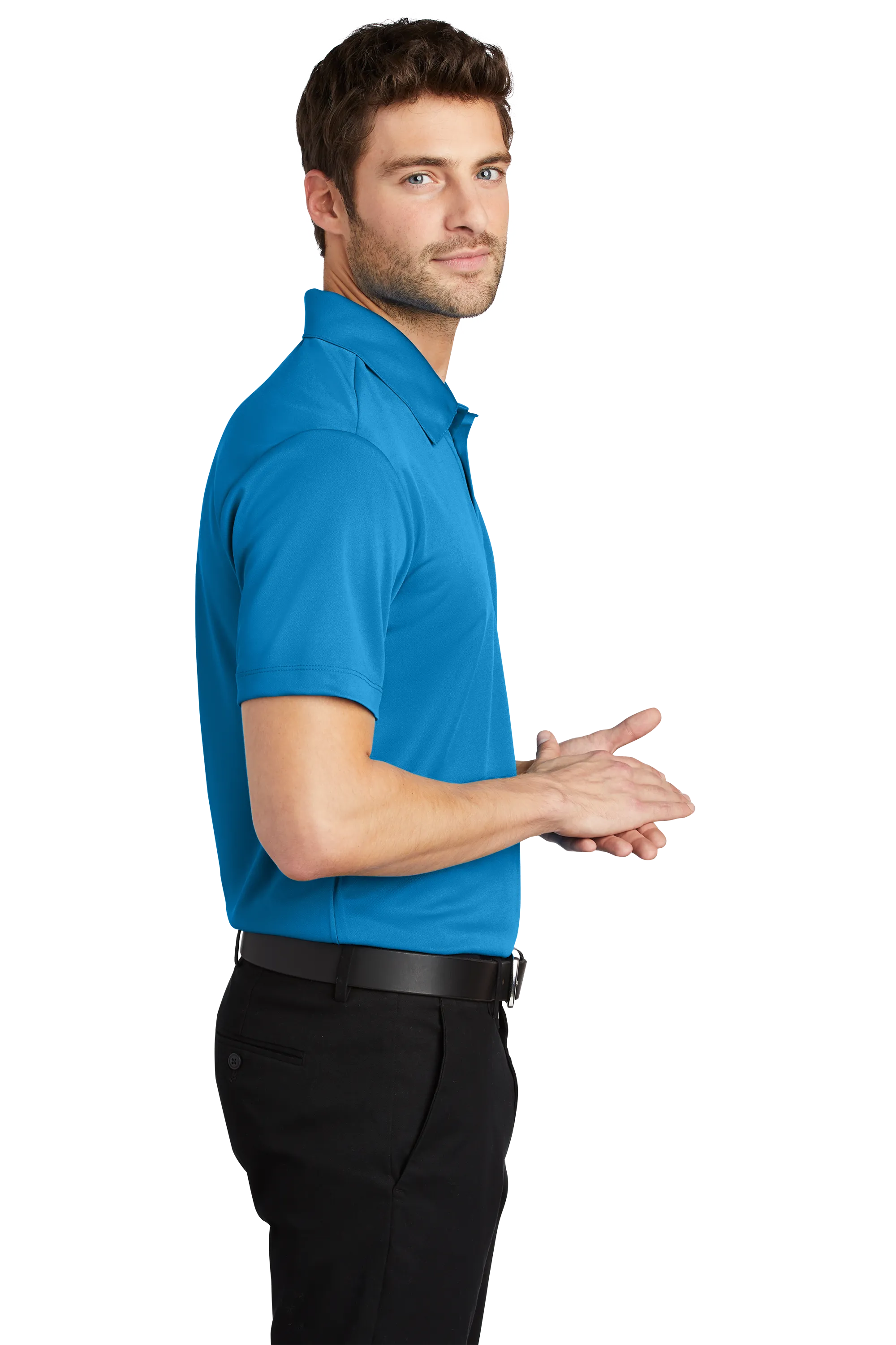 Port Authority® Silk Touch™ Performance Polo - Brilliant Blue