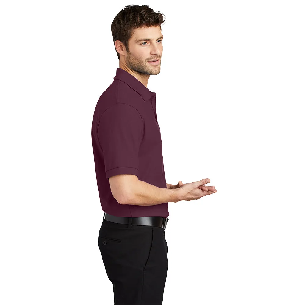 Port Authority® Silk Touch™ Polo - Maroon