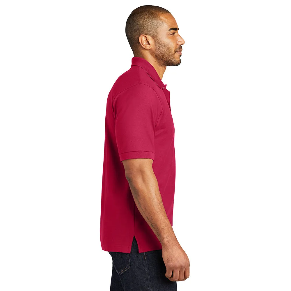 Port Authority® Silk Touch™ Polo with Pocket - Red