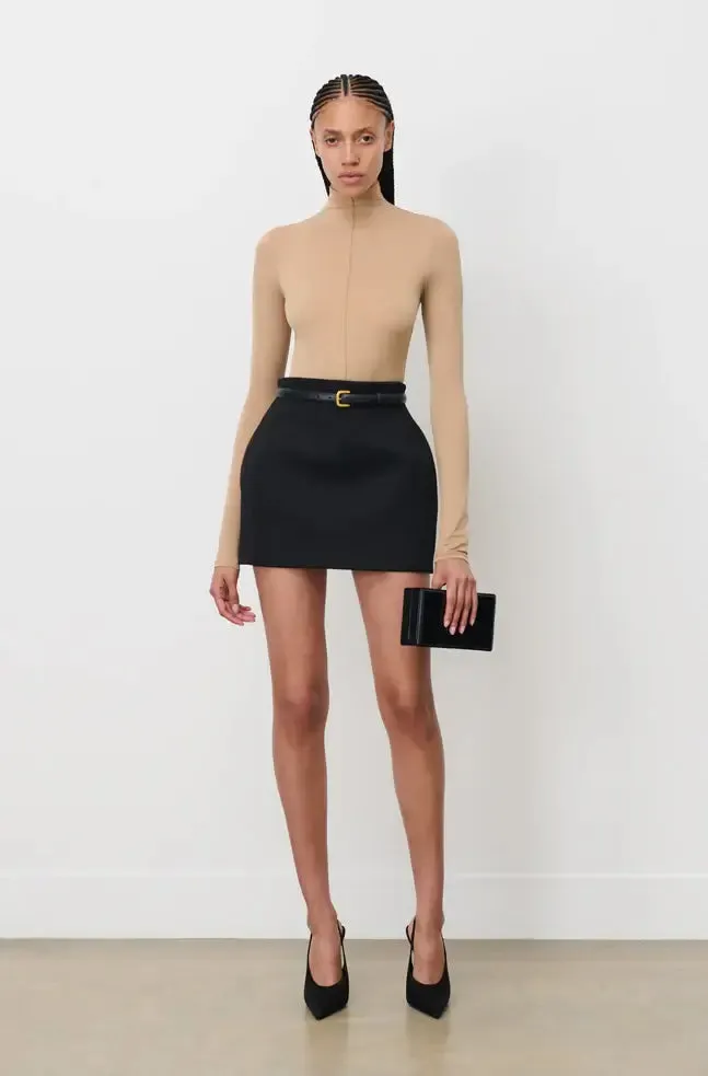 RHW SCULPTED SKIRT MINI