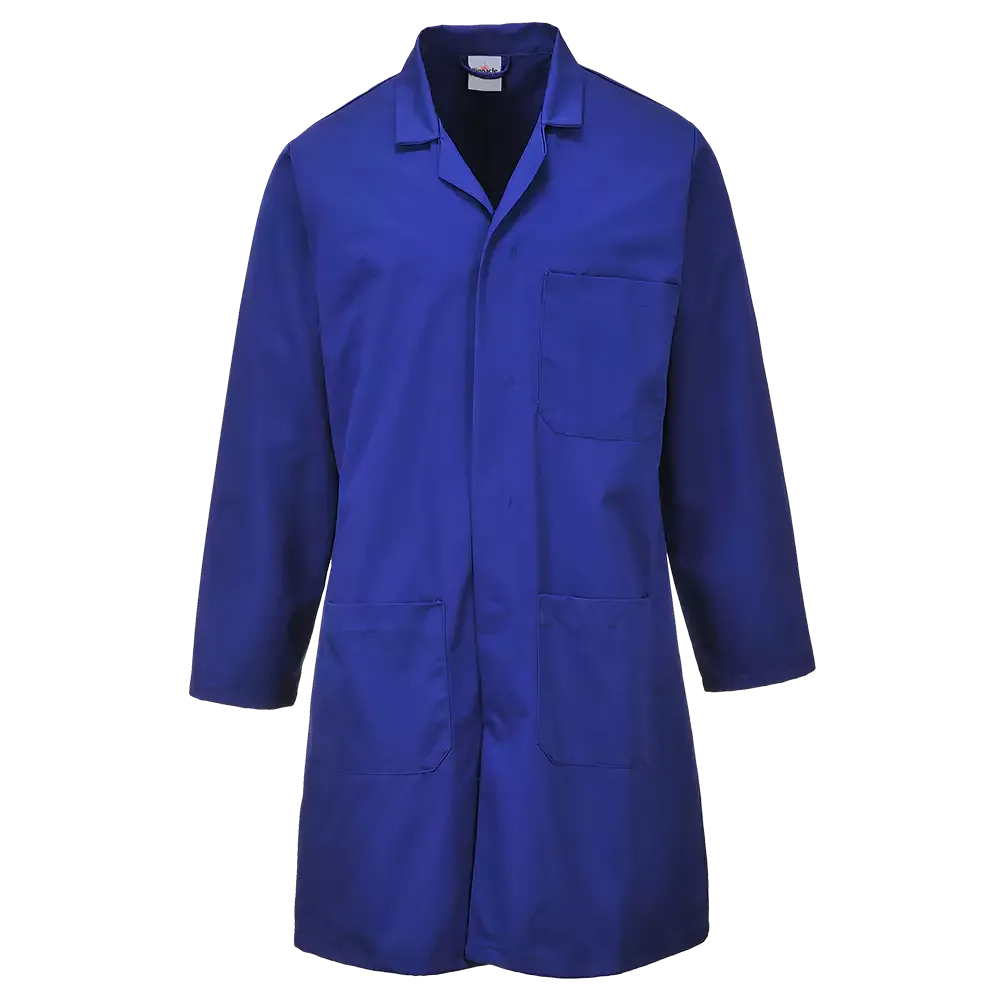 Royal Blue Dust Coat Long Sleeve