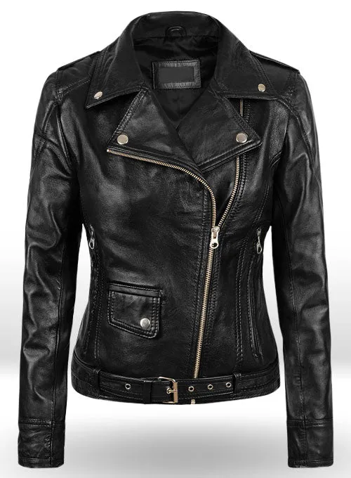 Sarah Connor Terminator Genisys Leather Jacket