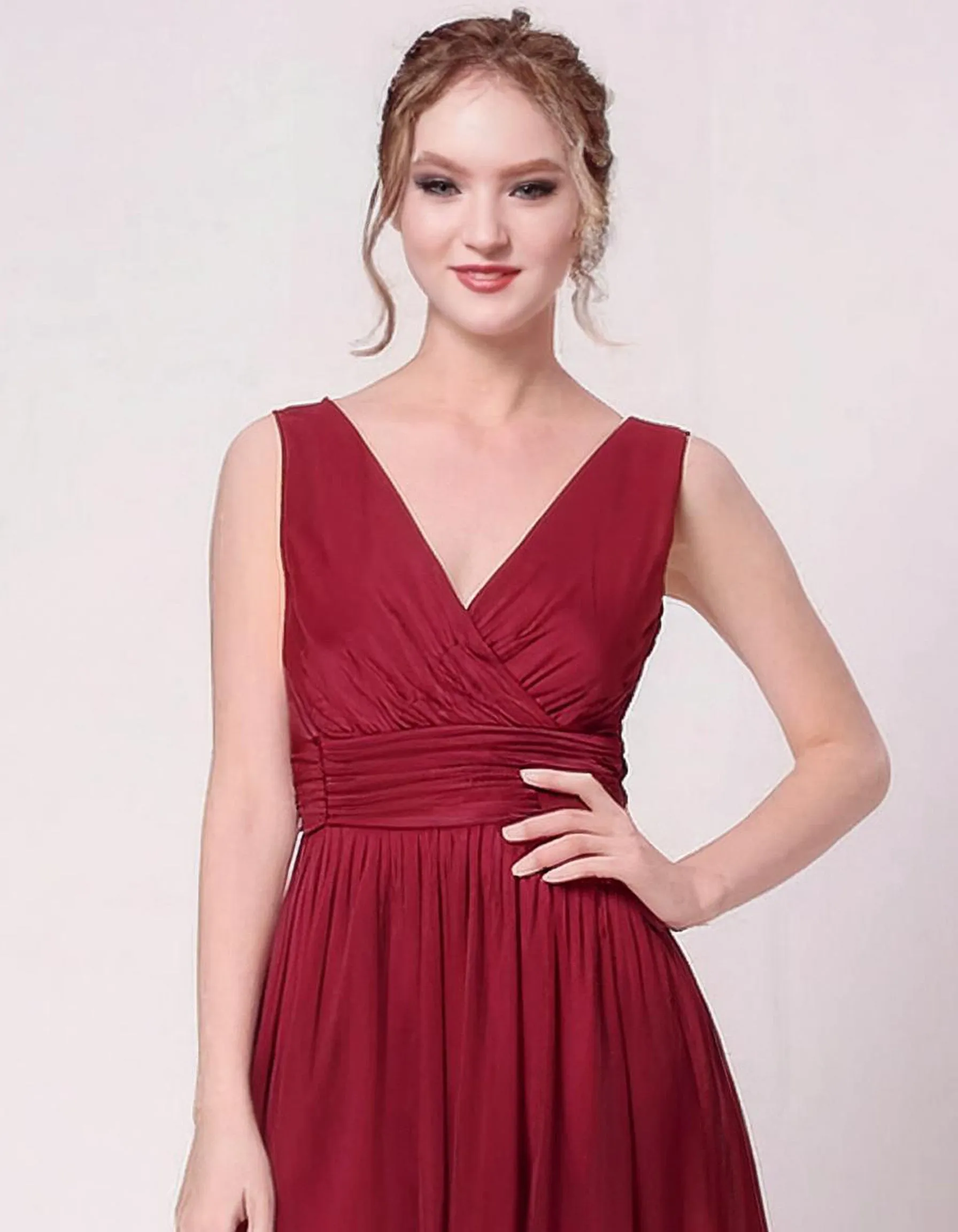 Scarlet Glamour Evening Gown