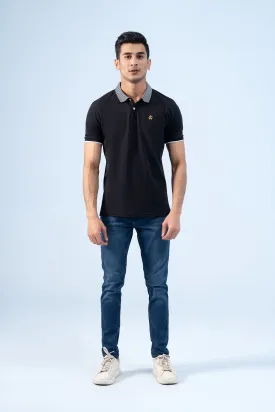 SIGNATURE POLO BLACK