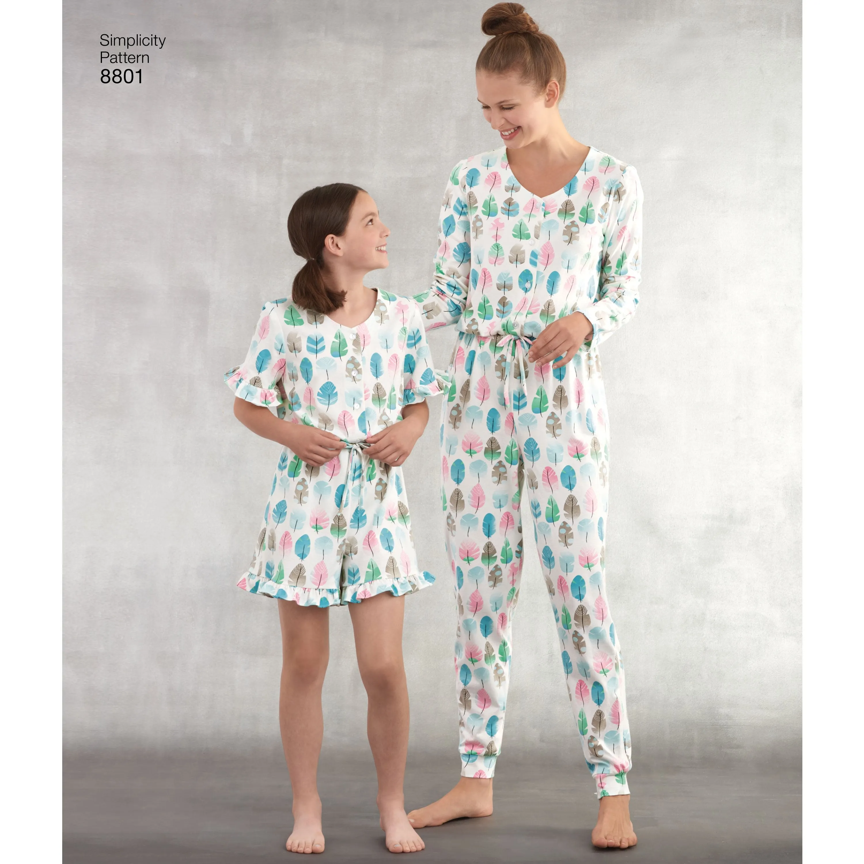 Simplicity Pattern 8801 girls and misses knit jumpsuit romper