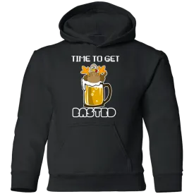 Time To Get Basted Thanksgiving Youth Pullover Hoodie