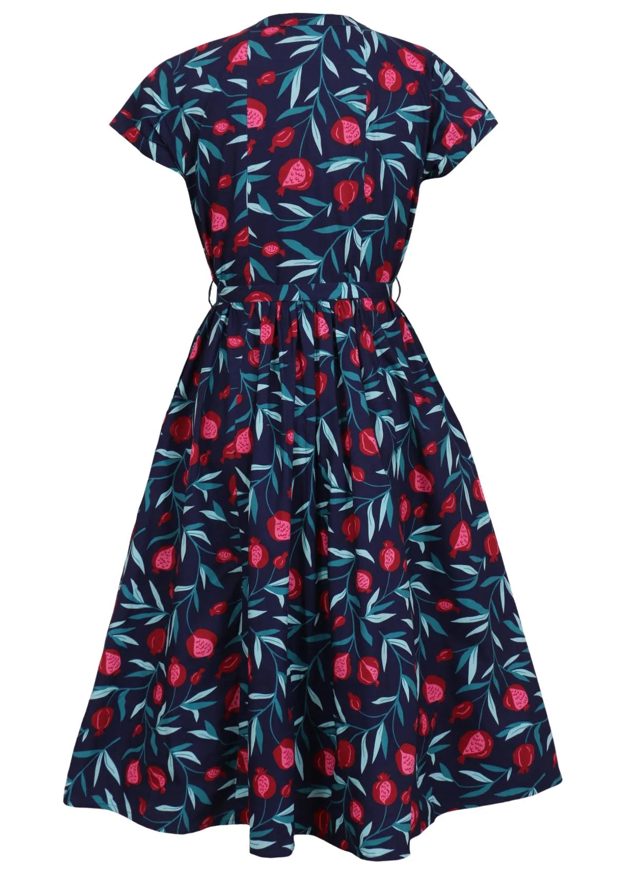 Vivien Dress Pomegranate