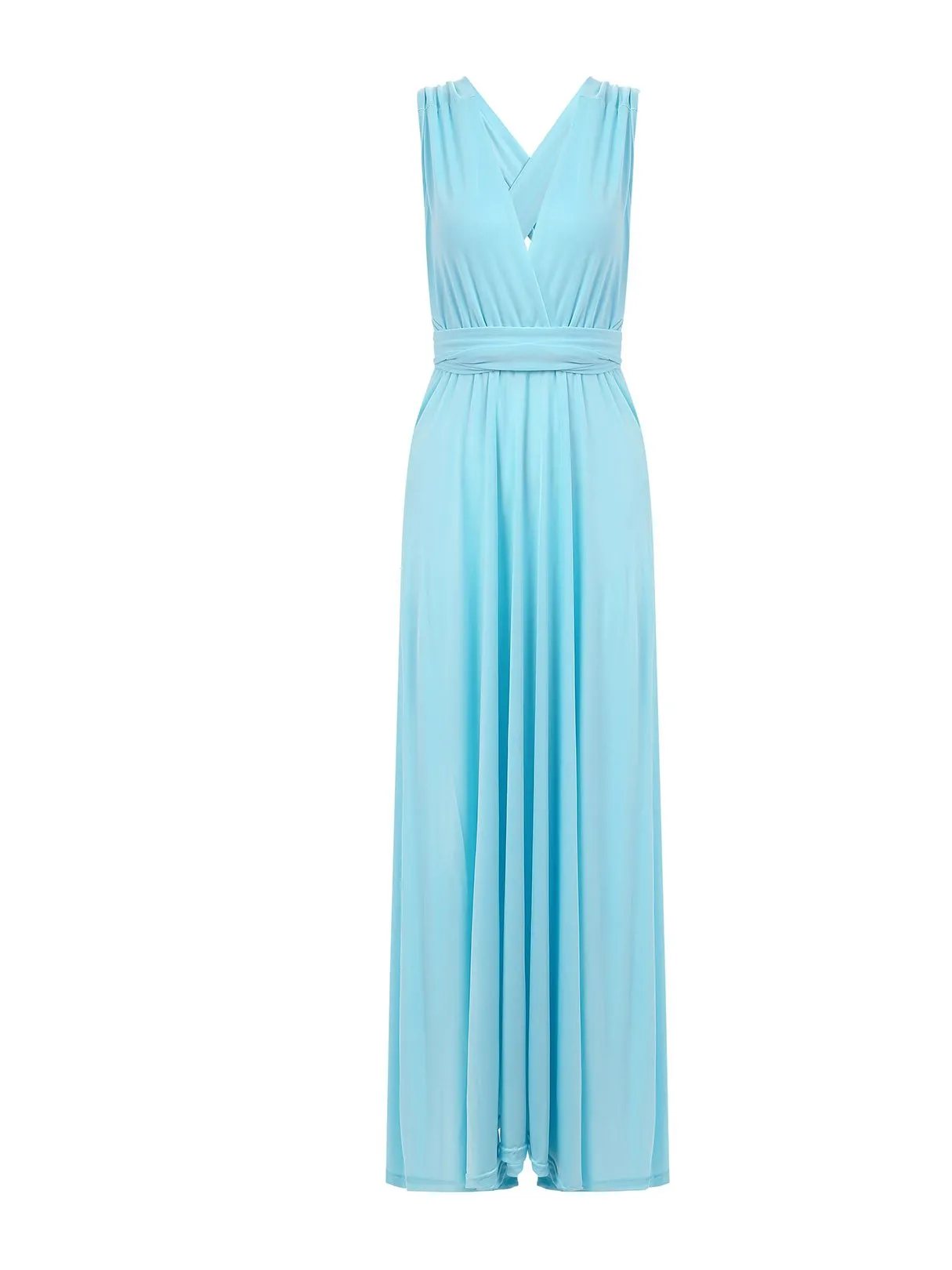 Wholesale Sleeveless Backless Maxi Dresses